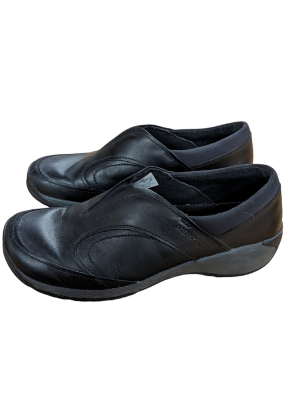 Merrell Q2 Black Leather Moccasin Size 7